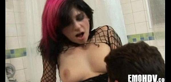  Emo goth slut 164